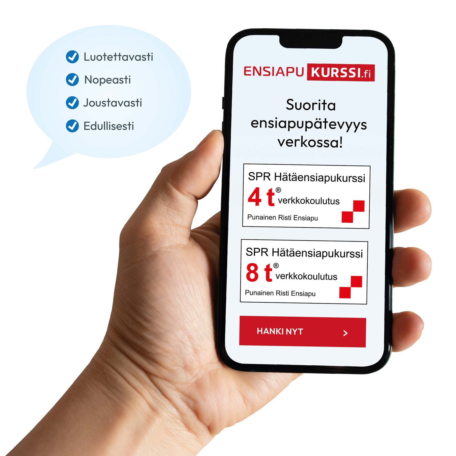 Ensiapukurssi verkkokurssina – Tehokas ja joustava tapa oppia hengenpelastustaidot